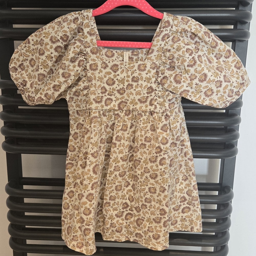 Floral Puff Sleeve Dress